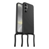 Cases & Covers - OtterBox React Necklace Samsung Galaxy S24+ 5G (6.7") Case Black (77-94738) DROP+ Military Standard Detachable Nylon