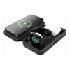 Third Party Cables, Chargers and Adapters - Cygnett MagTravel 15W 3-in-1 Wireless Charger BlacK (CY4530WIRDE)MagSafe  Qi2 Compatible1M USB-C Cable Perfect for