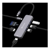 Verbatim USB Hubs - Verbatim USB-C Pro Multiport Hub 8 Ports 2x HDMI 8K30+4K30 dual display 3x USB-A 3.2 Gen1 SD + microSD USB-C PD 100W