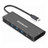 USB 3.0 Cables - Simplecom CHT590 USB-C SuperSpeed 9-in-1 Multiport Docking Station HDMI 2.0
