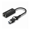 Wireless Network Adapters - Simplecom NU315C SuperSpeed USB-C and USB-A to Gigabit Ethernet Adapter