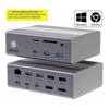 Docks & Port Replicators - Comsol DUAL MONITOR USB-C 16 PORT DOCKING STATION