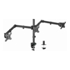 mbeat Brackets & Mounting - mbeat (LS) mbeat activiva Triple-Screen Articulating Monitor Arm Ideal for a seamless triple monitor setup (13"-27") it
