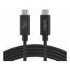 Belkin - Belkin Connect USB4 20Gbps 240W 1.2M Cable Black