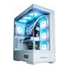 Computer / PC Cases - Zalman P50 DS White Mid-Tower Tempered Glass Drive Bays: 3x Combo(3.5" Or 2.5") 2x 2.5" Expansion Slot: 7 Motherboard