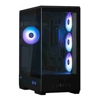 Computer / PC Cases - Zalman P50 DS Black Mid-Tower Tempered Glass Drive Bays: 3x Combo(3.5" Or 2.5") 2x 2.5" Expansion Slot: 7 Motherboard