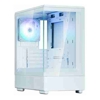 Computer / PC Cases - Zalman P10 White Mini-Tower Tempered Glass Drive Bays 2x Combo (3.5" Or 2.5") 1x 2.5" Expansion Slot: 5 Motherboard