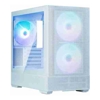 Computer / PC Cases - Zalman P30 AIR WHITE Mini-Tower Tempered Glass Drive Ways: 2x Combo (3.5" or 2.5") 3x 2.5" Expansion Slot: 5
