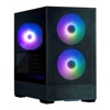 Computer / PC Cases - Zalman P30 AIR BLACK Mini-Tower Tempered Glass Drive Bays: 2x Combo (3.5" or 2.5") 3x 2.5" Expansion Slot: 5