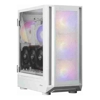 Computer / PC Cases - Zalman I6 WHITE Mid-Tower Tempered Glass Drive Bays: 2x3.5"(Cage) 3x2.5" Expansion Slot: 7 Motherboard Support: