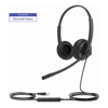 Headsets - Yealink WIRED (UH34) MS  DUAL HEADSETNOISE CANCELLING MICROPHONEUSB-A