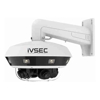 IVSEC - IVSEC DOME IP CAMERAS 20MP USING 4-DIRECTIONAL 5MP MULTISENSOR 25FPS IP67 IR