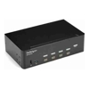 StarTech KVM Switches - StarTech STARTECH.COM 4 PORT USB HDMI KVM SWITCH WITH AUDIO 4K 30HZ DUAL MONITOR 2 YR