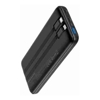 Choetech - Choetech B654 10000mAh Pwer Bank 22.5W USB-A / USB-C / micro USB with built-in USB-C / Lightning cable black