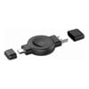 Choetech - Choetech T606-F USB-A +USB-C Magnetic Charger for Samsung & Apple Watch