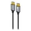 USB Type-C / 3.1 Cables - mbeat Tough Link 1.8m 16K DP to DP Cable Space Grey 40Gbps 180cm x 2.2cm x 1.10cm