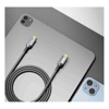 mbeat - mbeat Tough Link 1.5m Certified 8K HDMI Cable Space Grey  HDMI 2.1 (male) to HDMI 2.1 (male) 50cm x 2.02cm x 1.13cm