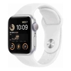 Watches - Apple Watch SE (GPS) 40mm Aluminium Silver with White Band 
