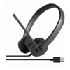 Headsets - Lenovo Stereo USB VOIP Headset (on-ear) 
