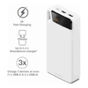 Cygnett - Cygnett ChargeUp Boost 4th Gen 20K mAh Power Bank- White(CY4752PBCHE)Triple Port(Dual USB-A 15W+1xUSB-C 15W)15cm USB-C