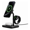 Third Party Cables, Chargers and Adapters - Cygnett ChargeBase Qi2 3-in-1 Magnetic 15W Wireless Charger-Black(CY5069BUNCP)1.2M USB-C Cable5W Watch Charger 180