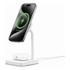 Third Party Cables, Chargers and Adapters - Cygnett ChargeBase Qi2 2-in-1 Magnetic 15W Wireless Charger White (CY5068BUNCP)1.2M USB-C Cable25W Wall Charger80