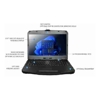 Durabook - Durabook S15 15" FHD Intel Core i5-1235U Windows 11 16GB RAM 512GB PCIe SSDWi-Fi 6E Bluetooth v5.3 2MP Front Camera 3