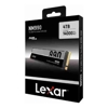Solid State Drives (SSDs) - Lexar 4TB NM990 M.2 2280 PCIe Gen 5x4 NVMe SSD up to 14500MB/s read 11000MB/s write Five-year limited warranty