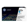 HP Toner Cartridges - HP 653A CYAN LJ TONER CARTRIDGE  (Genuine) 16500 pages