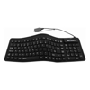 Seal Shield Wired Desktop Keyboards - Seal Shield Seal-Flex Silicone Waterproof Keyboard Dishwasher Safe (USB) (Black) (Gen 2) | SSF106