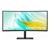 Monitors - Samsung 34" Samsung LS34C650UAEXXY ViewFinity S65UC UWQHD VA Curved Monitor