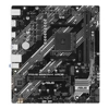 Asus - Asus AMD PRIME B550M-K ARGB (Ryzen AM4) Micro-ATX Motherboard DDR4 64GB PCIe 4.0 2x M.2 1GbE Aura Sync