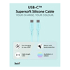 USB Type-C / 3.1 Cables - 3Sixt SPLASH by 3sixT USB-C to USB-C Cable 1.5m 60W Mint
