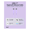 USB Type-C / 3.1 Cables - 3Sixt SPLASH by 3sixT USB-C to USB-C Cable 1.5m 60W Lilac