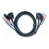 Aten - Aten 2L-7D03U DVI KVM Cable 3m