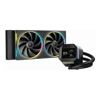 Water Cooling - Deepcool LM240 ARGB Liquid Cooler With Mini LCD Screen IntelLGA1851/1700/1200/1151/1150/1155 AMDAM5/AM4