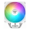 Thermaltake - Thermaltake CL-P143-AL12SW-A UX400 ARGB CPU Cooler White Edition Fan: 120mm Airflow: 62.72 CFM Noise Level: 25 dBA