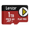 Lexar Solid State Drives (SSDs) - Lexar 1TB PLAY PRO microSDXC Express Card High performance up to 900MB/s read and 600MB/s write Limited Lifetime