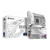 Motherboards for Intel CPUs - Gigabyte Z890 AORUSELITE WF7 ICE Intel LGA 1851 ATX Motherboard 4x DDR5 ~256GB 3x PCI-E x16 4x M.2 4x SATA 5x USB 3.2