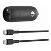 Belkin - Belkin 30W USB PD CAR CHARGER WITH PPS W/PVC C-C 1M BLK