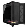 Computer / PC Cases - Corsair AIR 5400 RS-R ARGB Mid-Tower ATX Case Black Triple-Chamber 360mm Rad Support Glass Panels USB-C ATX/E-ATX 2x