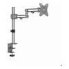 4Cabling - 4Cabling Single Monitor Premium Aluminum Articulating Monitor Bracket | Metallic Grey | 8KG Max | 17"-32"
