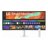 Monitors - LG Smart Monitor 34" WQHD Curved display with 3440x1440 resolution sRGB 99% webOS AirPlay 2 2x7W speakers 100Hz refresh