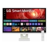 Monitors - LG 27" 4K UHD IPS Smart Monitor: 3840x2160  (4K UHD) 5ms response time 60Hz refresh ~400nit brightness USBC / HDR400