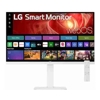 Monitors - LG 27" 4K UHD IPS Smart Monitor with webOS USB-C (65W PD) AirPlay 2 Bluetooth DCI-P3 90% Magic Remote support and full
