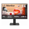 LG - LG 24" IPS Full HD monitor with USB-C 23.8" FHD IPS 100Hz 5ms 250 nits 16:9 NTSC 72% 3-side borderless USB-C 65W PD