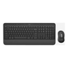 Wireless Desktop Keyboards - Logitech MK650 Wireless Keyboard  Mouse Graphite for Business