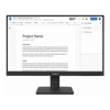 Monitors - Lenovo ThinkVision S22-4E 21.5" FHD IPS Monitor 1920x1080 100Hz 16:9 4ms Anti-Glare Titl VGA HDMI VESA 3yr wty Black