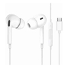 Choetech - Choetech OC-A011 USB-C In-Ear Headphones 1.2m White