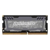 Laptop DDR4 SODIMM RAM - Crucial Ballistix Sport LT 4GB (1x 4GB) DDR4 2666MHz C16 SODIMM Gaming Memory Grey